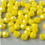 Zdjęcie - Fire Polish Luster - Opaque Yellow (L83120a) 4mm